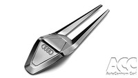 original Audi Pitchgabel ~ Golf Zubehör ~ gun metal