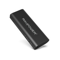 POWERBANK RAVPower Externer Akku 10400mAh ★ USB Ladegerät alle Geräte Schwarz
