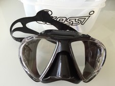 CRESSI Sub mask PENTA DARK four lens mask silicone black