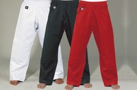 Kwon Baumwollhose, schwarz 8Oz.110-130cm.Karate,TKD,usw