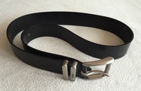 ==== S.Oliver sOliver Herren Gürtel Ledergürtel Herrengürtel Schwarz Leder TOP 