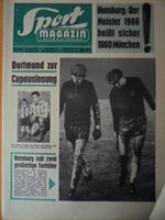 SPORT MAGAZIN KICKER 52A - 20.12. 1965 * Hamburger SV-1860 1:2 Bayern-Bremen 3:1