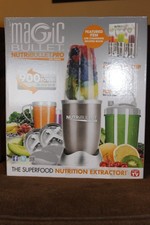 New Nutribullet Pro 900 Watt Series with Recipe Book and Blast Bag