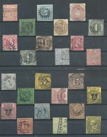  Briefmarken Altdeutschland  - gemischtes  Lot 008T