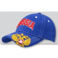 Russland Kappe 1 "DOPPELADLER"  + neu + Fan EM 2016 Cap Russia 100 % Baumwolle