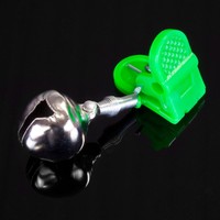 Aalglocke Rutenglocke mit Klapp- Klemme Bissanzeiger zum Angeln