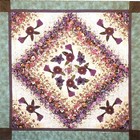~ NEW QUILT PATTERN ~ WATER COLOR TRIP AROUND THE WORLD ~ PIECED & APPLIQUE ~