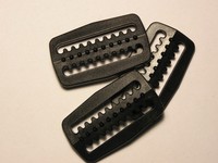 Bleistopper, Stopper für Bleigewichte,Gurtstopper, Bleiklemme, 2 Stück