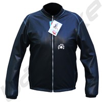 Jacke Windproof  Regenjacke Herren Fahrradjacke Radjacke Schwarz Größe:L, KB34-L