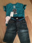NWT Gymboree Baby Boy Layette Fox IM WILD BUT CUTE 0 3 Months Jeans Set