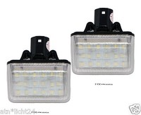 LED 2x 18SMD Mazda 6 CX7 Kennzeichen Beleuchtung Nummernschild CAN-Bus 6000K Set