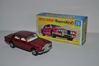 Matchbox Superfast Serie 24 Lesney Made in England Rolls Royse Silver Shadow TOP