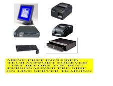 1 Station Restaurant Pos System Lifetime Support Menu Install Ursa N11A