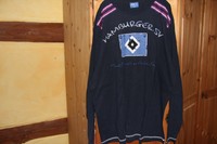 Herren Langarmshirt marine, HSV, Gr. XL