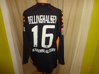 1.FC Kaiserslautern Kappa Langarm Matchworn Trikot + Nr.16 Bellinghausen Gr.XXL