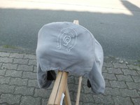 Otto Schumacher Sattel, 17,5", sehr guter Zustand, mit Wadenpauschen