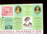 SCHWEDEN JAHRESMAPPE 1978 ** MNH