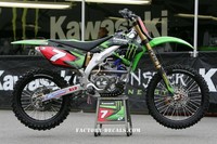 Kawasaki Monster KXF KX 125 250 450 Graphics Decals any year 1990-present