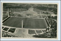 W1F77/ Olympiade Reichssportfeld Berlin Foto AK
