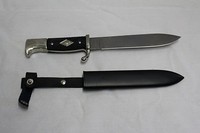 Fahrtenmesser Pfadfinder Messer mit Metallscheide Pfadfindermesser Neu Lilie 