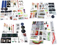 Angelzubehör Set Angelsortiment Angelbox Angelausrüstung Angelzubehör Kunstköder