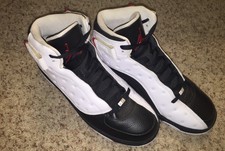 Nike Air Jordan Fusion 13 Air Force 1 Black/White/Red Size 13