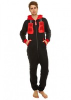Mens Official Rocky Balboa Boxing Gloves Onesie Jumpsuit Sweats Hoodie Pyjamas