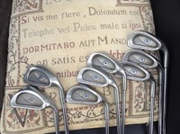 Ping Eye 2+ Iron Set 3 To Wedge Blue Spot ZZ Lite Steel Nice Condition