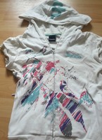 �� BENCH Strickjacke Kurzarm Jäckchen Weste��Größe S allover print  ��