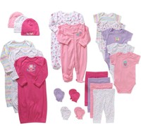 Baby Girl Clothes 21 Piece Set 3-6 Months Newborn Infant Outfit Shower Gift