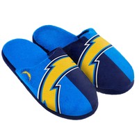 Paar San Diego Chargers Großes Logo Hausschuhe Neu - Split Farbe Hausschuhe