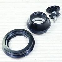 STEUERSATZ 1 1/8" - 1.5" XLC A-HEAD COMP HS-I11 TAPERED SEMI INTEGRIERT schwarz