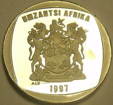 Rare Proof South Africa 1997 2 Rand~3,596 Minted~Greater Kudu~Free Shipping