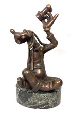 Disney Hudson Creek Bronze Statue - Just Goofy - Le 18/25 Coa