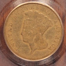 1874 $3 Gold Pcgs G 04 Low Ball Three Dollar Princess, Pop=1 None Lower