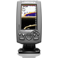 Lowrance Hook 4x Fischfinder Echolot mit Geber / DownScan 455/800 83kHz/200kHz