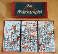 ALTES WÜRFELSPIEL " DAS SCHÖNE MÄRCHENSPIEL " J. SCHMIDT MARKNEUKIRCHEN SA.