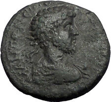 COMMODUS 177AD Thessalonica Macedonia Nike Authentic Ancient Roman Coin i55865
