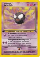 Nebulak (Pokémon TCG Karte) - Fossil #33/62 // LP + 1st Edition + Deutsch