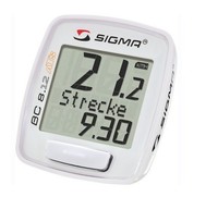 Sigma Sport BC 8.12 ATS Fahrradcomputer Tacho BC8.12 kabellos weiss