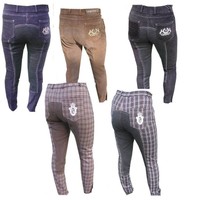 *NEU* : Reiterhose, Reithose:  MONTAR diverse Modelle 3/4 Vollleder Besatz