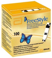 Blutzuckermessung Freestyle 100 Teststreifen NEU Mindesthaltbarkeit 05.2018