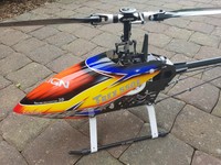 T-REX 550 e  , Flugfertig, incl. Empfänger Graupner GR 16, kein Goblin , Logo