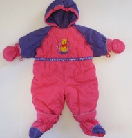 Winnie The Pooh Girls Size 12 Months Snowsuit Coat Bunting