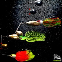 Spinner Bait Set 5 , 20g NEU Hecht  Zander Spinner Blinker Köder Spinnerbait