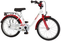 Kinderfahrrad 18" Zoll (=45,7cm) BIBI rot Seitenständer  NEU/OVP