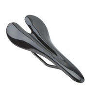 Bike MTB Fahrrad-Fahrrad-volle Carbon-Faser-Sattel Sitzpolster Pad RS0Y