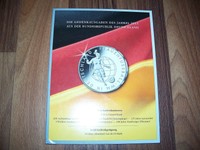 MDM FOLDER "10 Euro Silber Gedenkmünzen 2011" Album,ohne Münzen