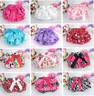 New Baby Girl Pettiskirt Ruffle Panties Briefs Bloomer Diaper Cover Pants 3-24M