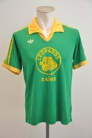 1974 Kongo Trikot Zaire Leopards Gr. L Adidas Originals Retro Jersey Afrika